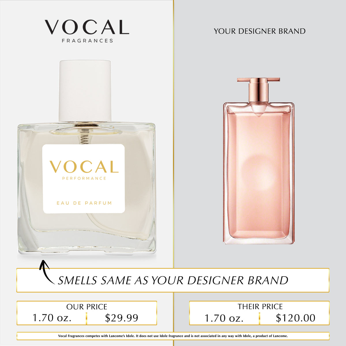 W013 Vocal Performance Eau De Parfum For Women Inspired by Lancome