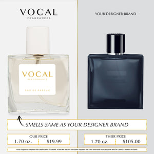 M006 Vocal Performance Eau De Parfum For Men Inspired by Chanel Bleu D –  Vocal Fragrances