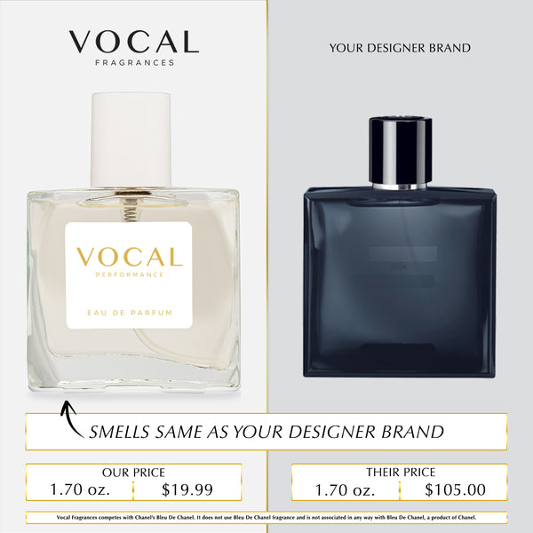 M006 Vocal Performance Eau De Parfum For Men Inspired by Chanel Bleu De Chanel