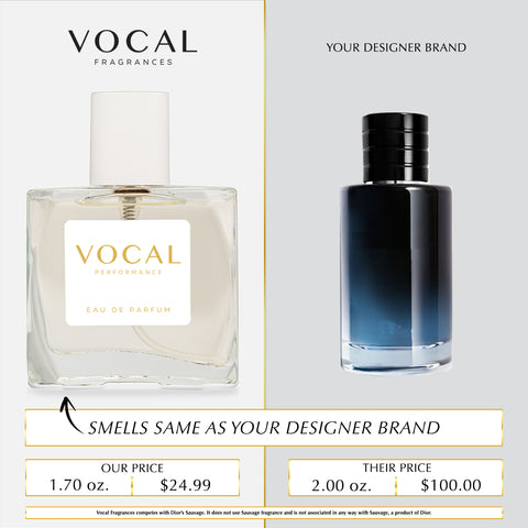 M007 Vocal Performance Eau De Parfum For Men Inspired by Christian Dior Sauvage