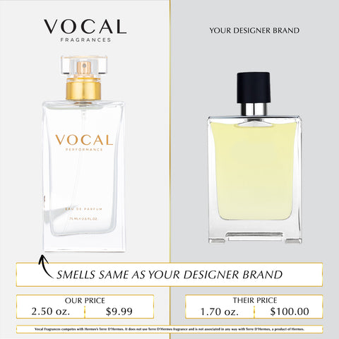 M013 Vocal Performance Eau De Parfum For Men Inspired by Hermes Terre D’Hermes