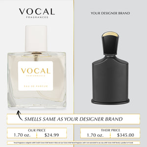 M056 Vocal Performance Eau De Parfum For Men Inspired by Creed Green Irish Tweed