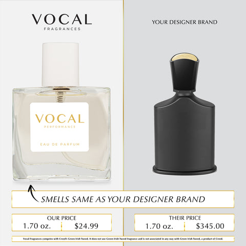 M056 Vocal Performance Eau De Parfum For Men Inspired by Creed Green Irish Tweed