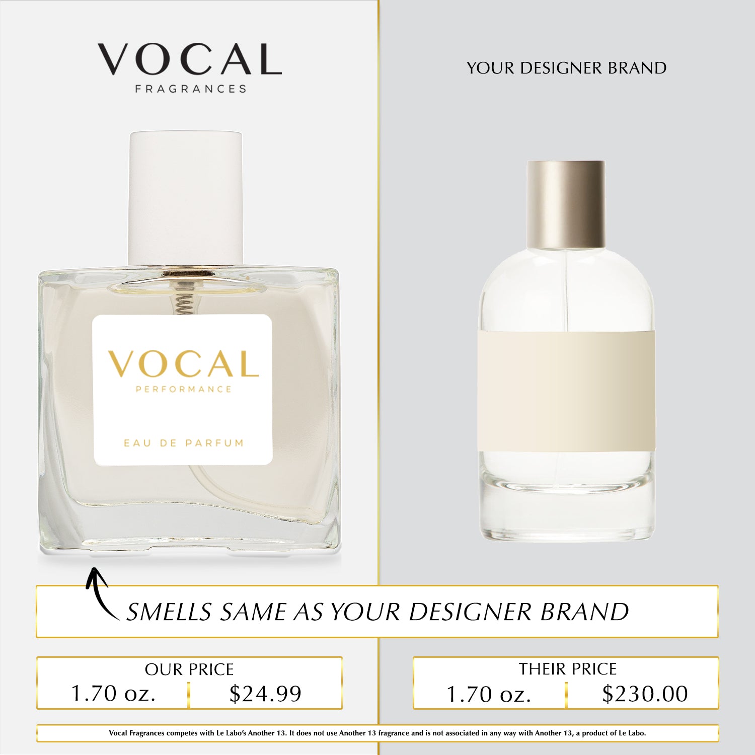 U010 Vocal Performance Eau De Parfum For Unisex Inspired by Le Labo Another 13