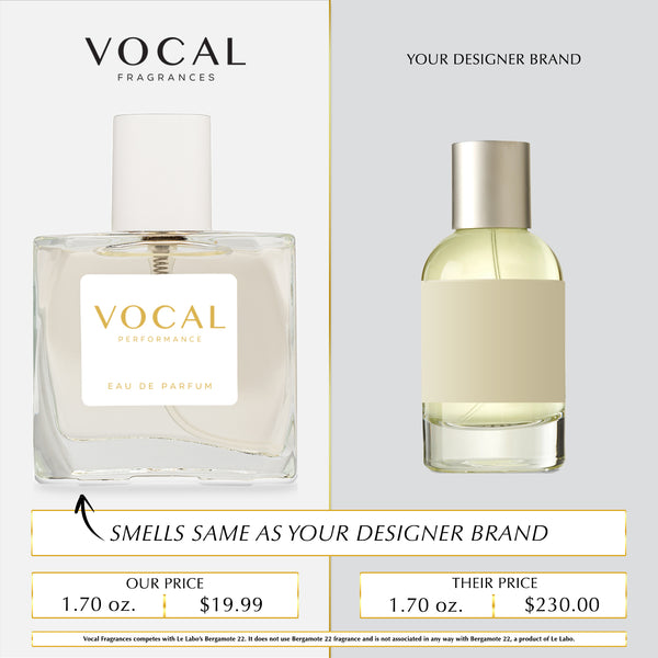 U011 Vocal Performance Eau De Parfum For Unisex Inspired by Le Labo Bergamote 22