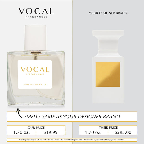 U015 Vocal Performance Eau De Parfum For Unisex Inspired by Tom Ford Soleil Blanc