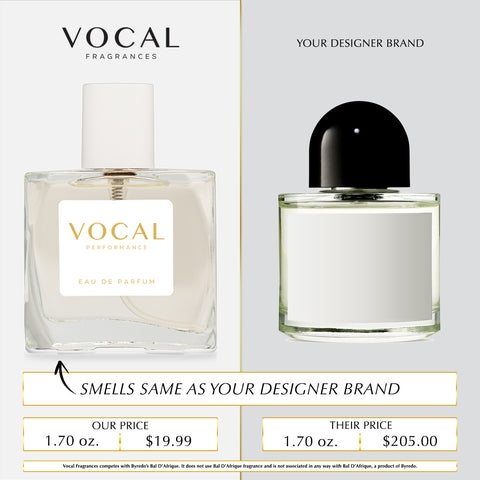 U020 Vocal Performance Eau De Parfum For Unisex Inspired by Byredo Bal D’Afrique