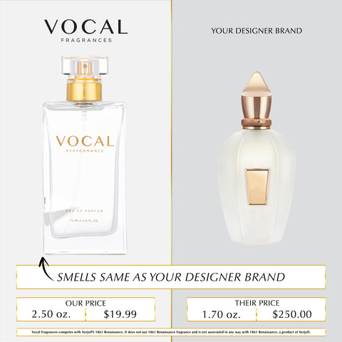 U024 Vocal Performance Eau De Parfum For Unisex Inspired by Xerjoff 1861 Renaissance