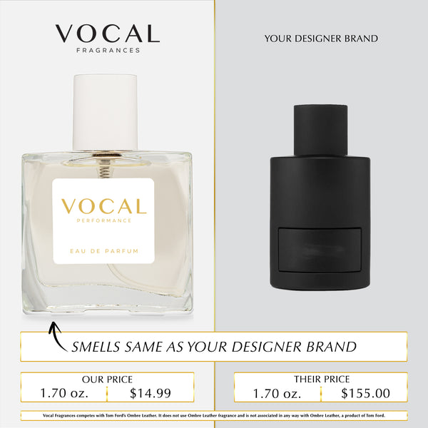 U036 Vocal Performance Eau De Parfum For Unisex Inspired by Tom Ford Ombré Leather (2018)