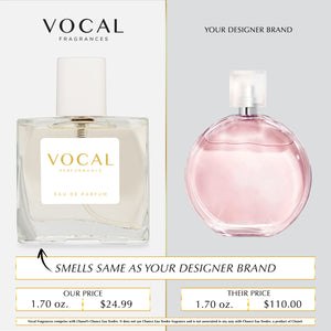 W053 Vocal Performance Eau De Parfum For Women Inspired by Chanel Chance Eau Tendre