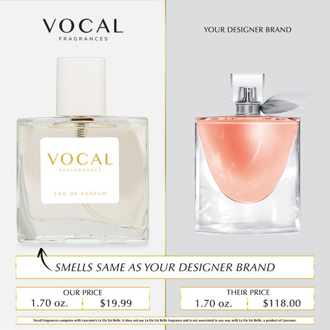 W071 Vocal Performance Eau De Parfum For Women Inspired by Lancome La Vie Est Belle