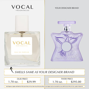 W087 Vocal Performance Eau De Parfum For Women Inspired by Bond No.9 The Scent of Peace For Her