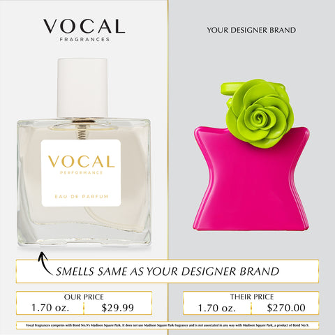 W088 Vocal Performance Eau De Parfum For Women Inspired by Bond No. 9 Madison Square Park