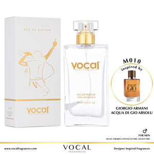 M010 Vocal Performance Eau De Parfum For Men Inspired by Giorgio Armani Acqua Di Gio Absolu