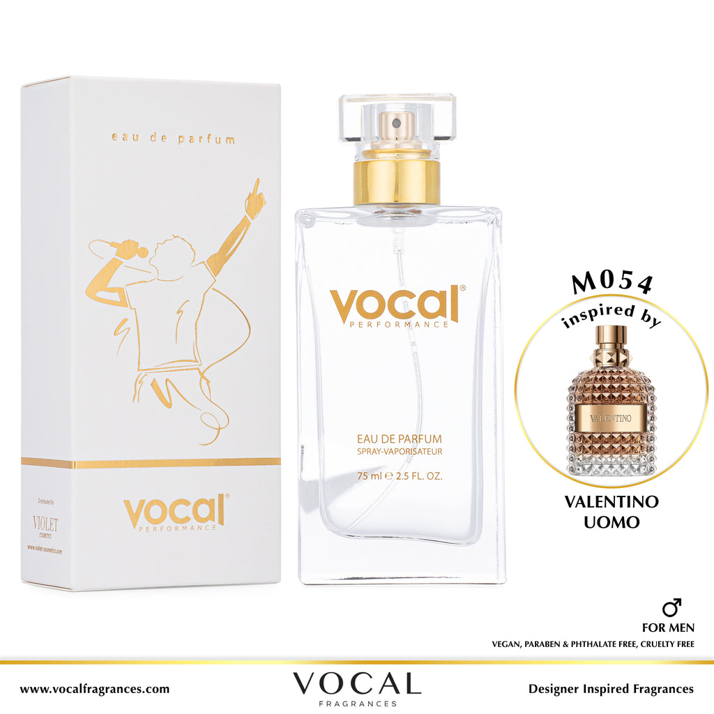 M054 Vocal Performance Eau De Parfum For Men Inspired by Valentino Uom –  Vocal Fragrances