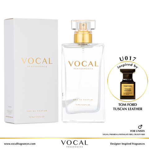 U017 Vocal Performance Eau De Parfum For Unisex Inspired by Tom Ford Tuscan Leather