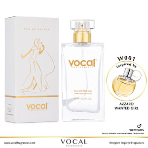 W001 Vocal Performance Eau De Parfum For Women Inspired by Azzaro Want – Vocal  Fragrances