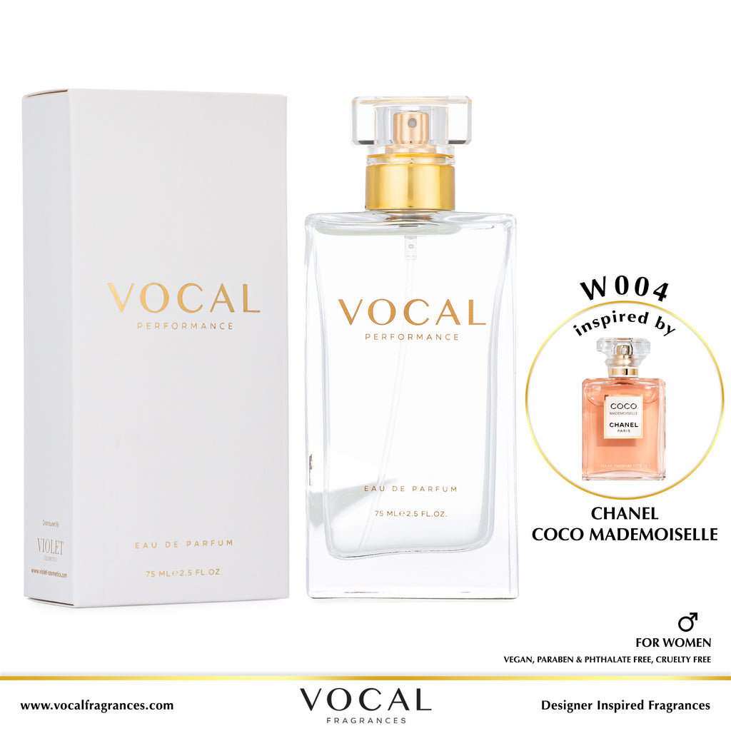 W004 Vocal Performance Eau De Parfum For Women Inspired by Chanel