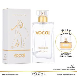 W010 Vocal Performance Eau De Parfum For Women Inspired by Givenchy Dahlia Divin