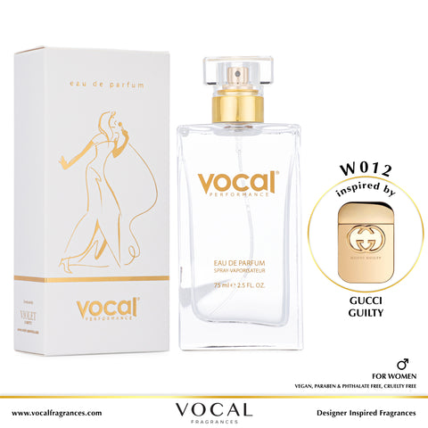 W012 Vocal Performance Eau De Parfum For Women Inspired by Gucci Guilty