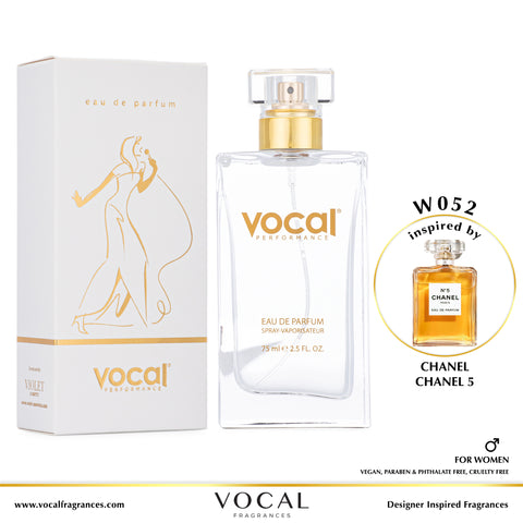 W052 Vocal Performance Eau De Parfum For Women Inspired by Chanel Chanel 5